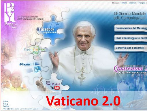 Il Vaticano abbraccia i social media